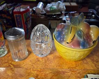 shawnee cookie jar and etc