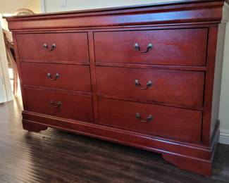 Cherry wood 6ft long x 20 d x 32" tall