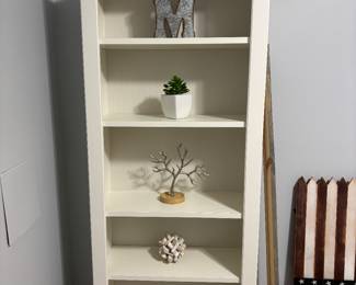 BOOKCASE AND DECOR