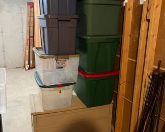 PLASTIC BINS
