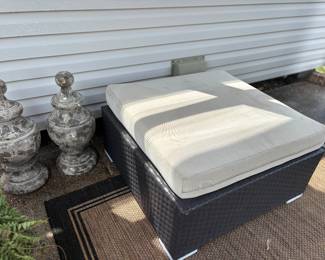 PART OF OUTDOOR SOFA SET