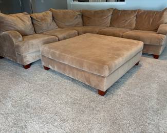 SECTIONAL AND MATCHING SOFA