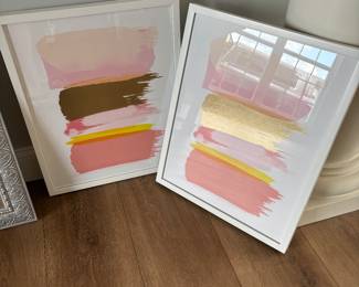 PAIR OF ARTWORK