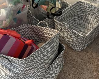 Storage baskets