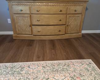 DRESSER WITH BEDROOM SET