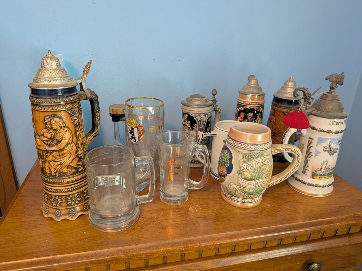 Bear Steins and mugs