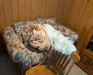 Floral Love Seat