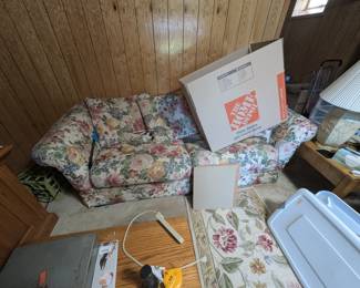 Floral Couch