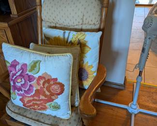 Glide rocking chair