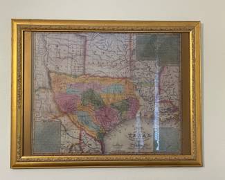 NEW MAP OF TEXAS BY J.H. YOUNG