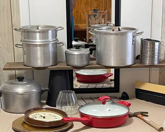 MAGNALITE POT, ALUMINUM POTS