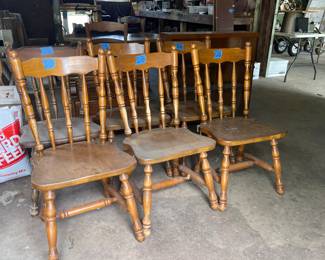 MAPLE DINING/KITCHEN CHAIRS