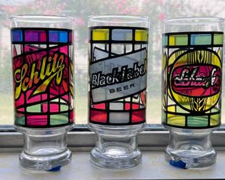 VINTAGE ANCHOR HOCKING BEER GLASSES