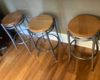 Three stools