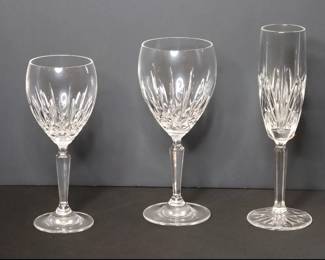 Waterford Crystal Glasses Qty (8 each)