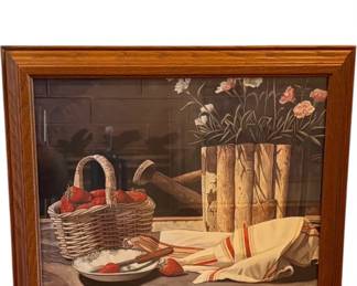 Kris Killinger "Strawberries" print