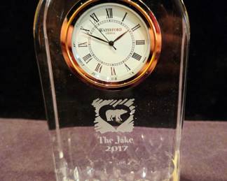 Waterford Crystal "The Jake" Clock
