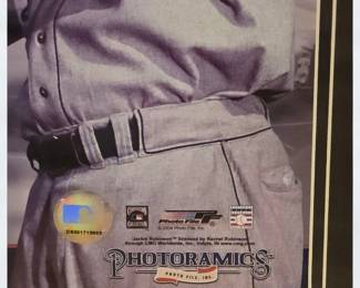 Jackie Robinson Official MLB print