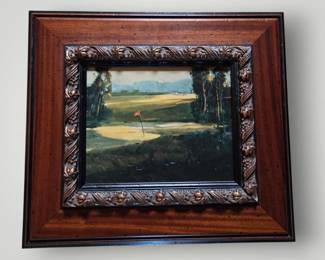 Golf Course painting