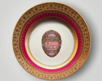 Tatiana Faberge signed plates