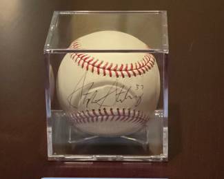 Stephen Strausburg signed Baseball with COA