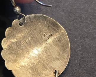 Vintage Sterling Navajo Earrings