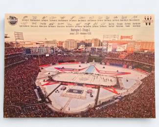 Washington-Chicago Winter Classic print