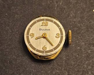 Vintage Bulova 10K Rolled Gold Swiss Watch