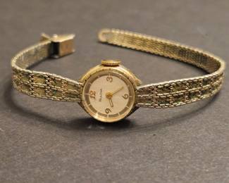Vintage Bulova 10K Rolled Gold Swiss Watch