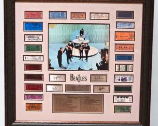 The Beatles 1964 US Tour 23 Replica Concert Tickets 3x3