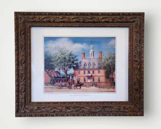 The Governor's Palace print by Gulay Berryman