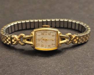 Vintage Lady Elgin 14K Gold Filled Watch