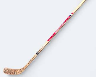 Memorabilia Washington Capitals Team Signed Hockey Stick 16-17 season