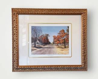 Duke of Gloucester Street in Autumn by Gulay Berryman