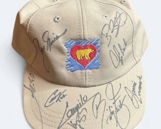 Camilo Villegas, Jamie Lovemark and others signed Hat