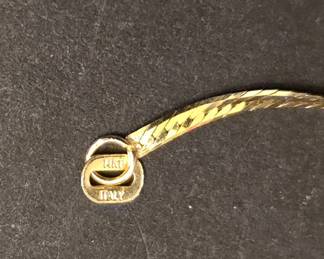 14K Gold Chain Italy