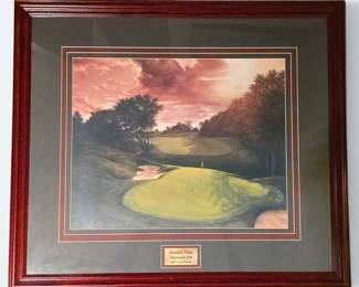 Muirfield Village 17th Hole print