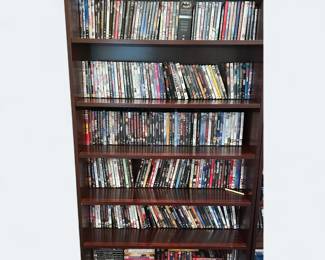Bookcases, DVD's, Blu-ray, Xbox games