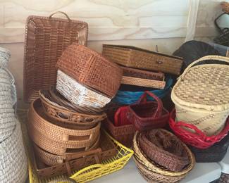 Baskets in perfect condition