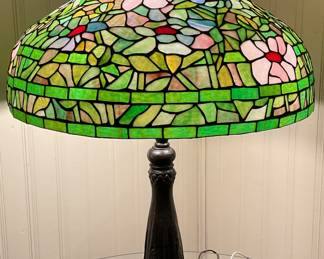 Second Tiffany style lamp 