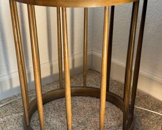 Drexel Round Spindle Side table