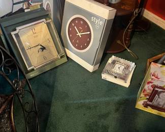 Some clocks in original boxes