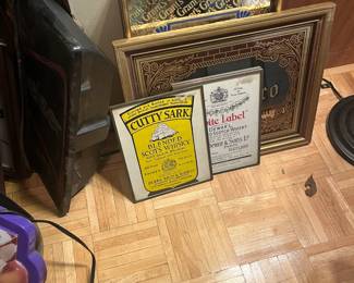 bar/ liquor wall mirrors