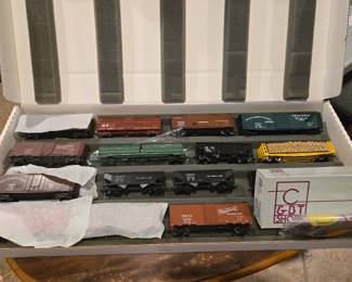 HO train setup shown by appointment only. Call or text 309-838-7080. It will not be available for viewing during the regular sale hours.
