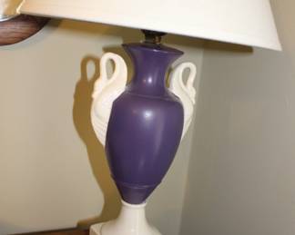Purple lamp