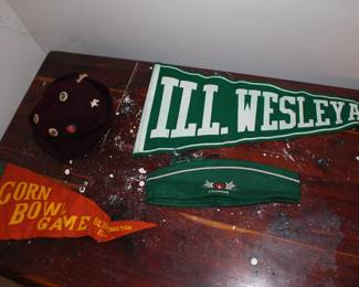 Vintage pennants, Bloomington - Normal