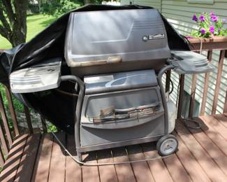 Outdoor grill - kind of a Cadillac size
