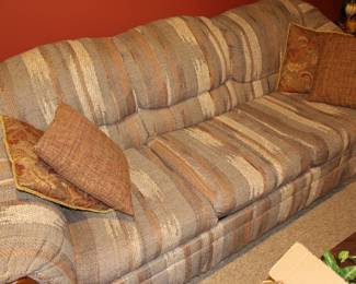Sofa (lower level has outside access for easy moving)