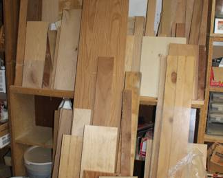 Supply of wood - many hardwoods