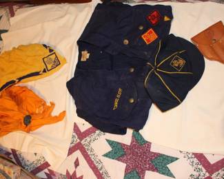 Boy and Cub scout items